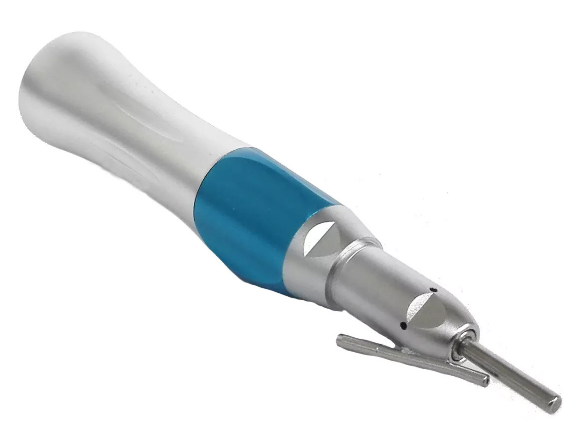 Dental Straight Nose Cone Handpiece 1:1 with External Irrigation Pipe